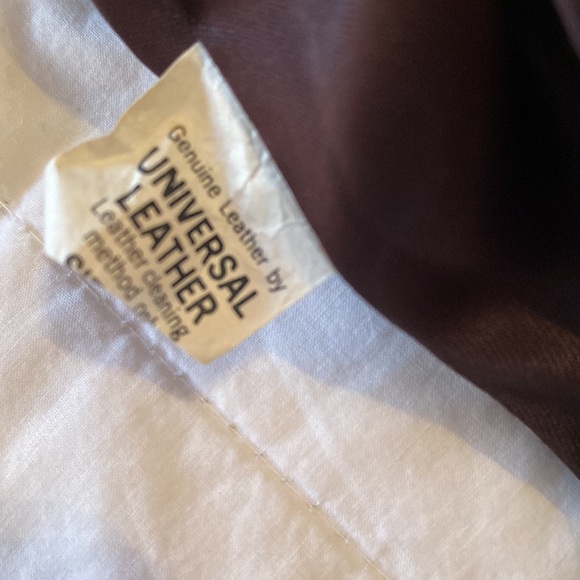 Black leather vest with brown lining - Picture 5 of 10